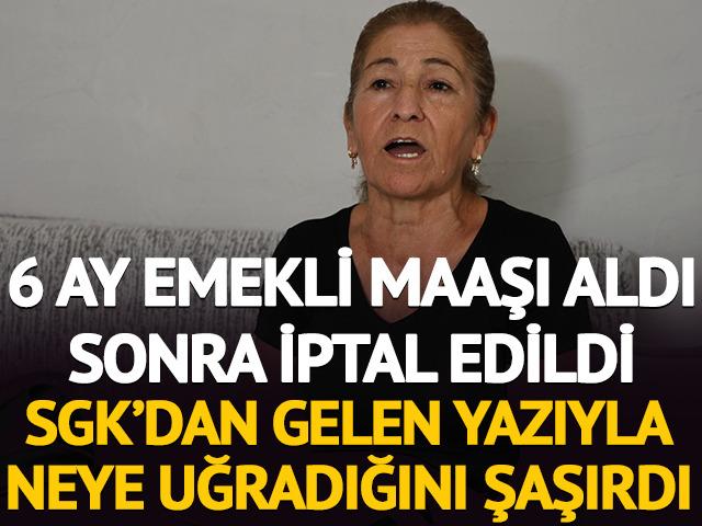Emekli maaşı aldı, sonra iptal edildi: SGK'dan gelen yazıyla neye uğradığını şaşırdı