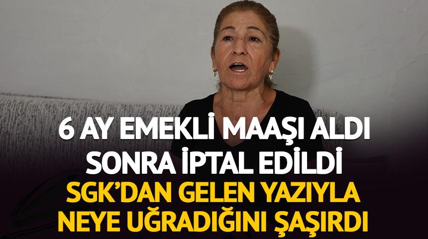 Emekli maaşı aldı, sonra iptal edildi: SGK'dan gelen yazıyla neye uğradığını şaşırdı