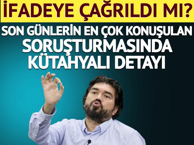 K&uuml;tahyalı ifadeye &ccedil;ağrıldı mı? Başsavcılıktan a&ccedil;ıklama