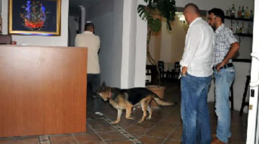 Otel odasında A- 4 patlayıcı bulundu