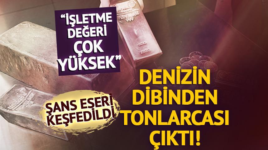 Tesad&uuml;fen keşfedildi! Denizin dibinden tonlarca altın ve g&uuml;m&uuml;ş &ccedil;ıktı