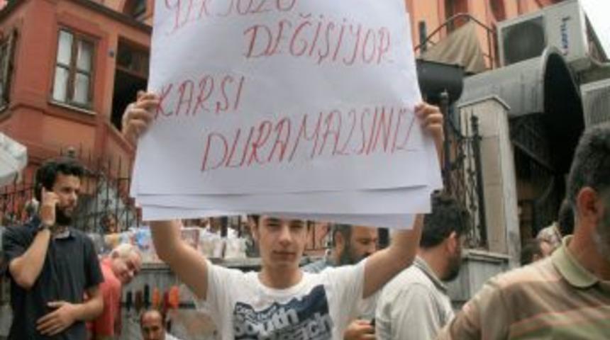 Zonguldak&rsquo;tan Suriye&rsquo;deki katliama tepki