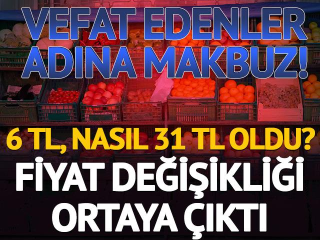 Vefat eden kişiler adına makbuz! Fiyat değişikliği ortaya &ccedil;ıktı