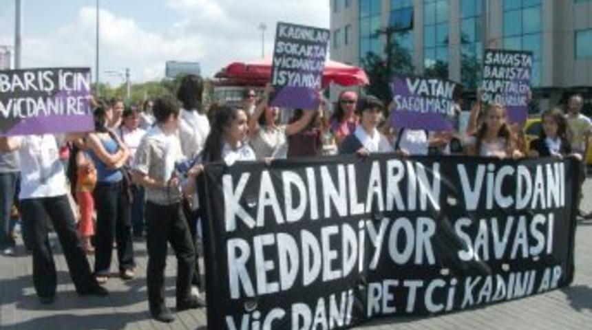 Kadınlardan &lsquo;Vicdani Ret&rsquo; a&ccedil;ıklaması
