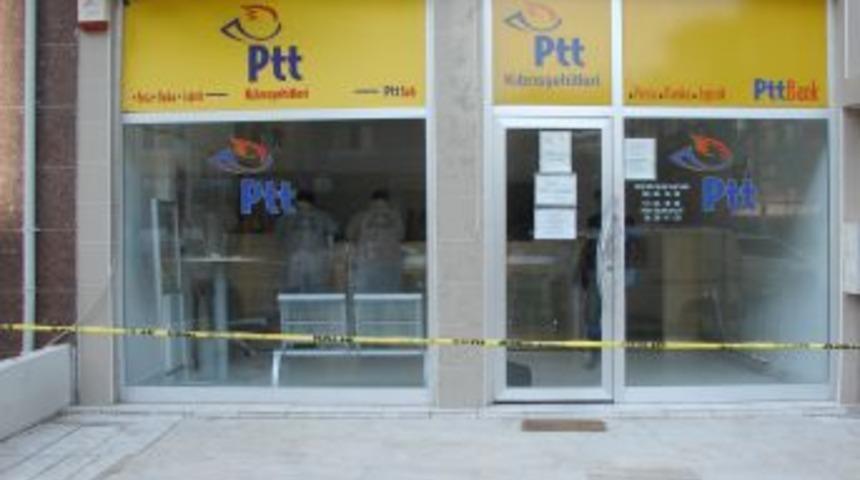 PTT şubesinden 25 TL&rsquo;lik soygun yaptı
