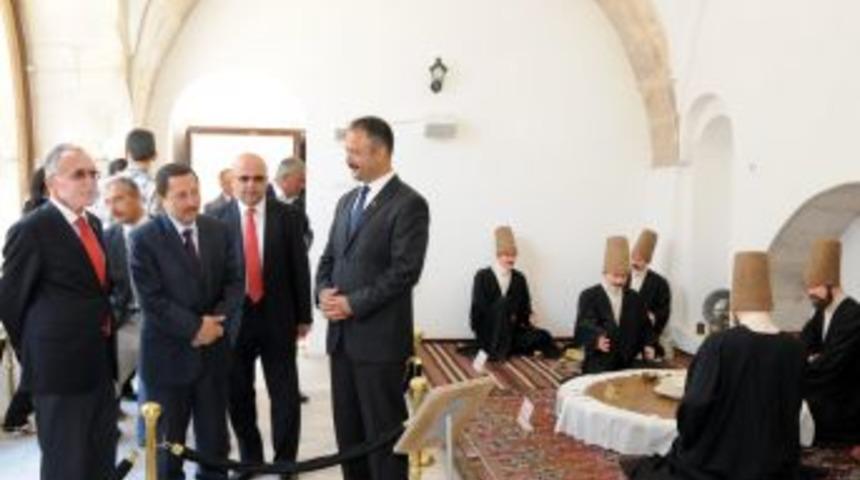 TBMM Başkanvekili Yakut, Mevlevihane&rsquo;yi gezdi