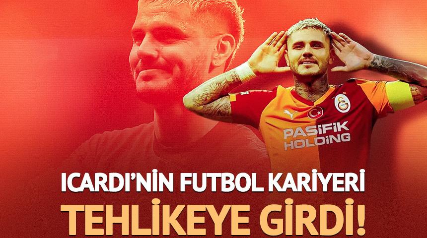 Mauro Icardi'nin futbolculuk kariyeri bitmek &uuml;zere! B&uuml;y&uuml;k şok...