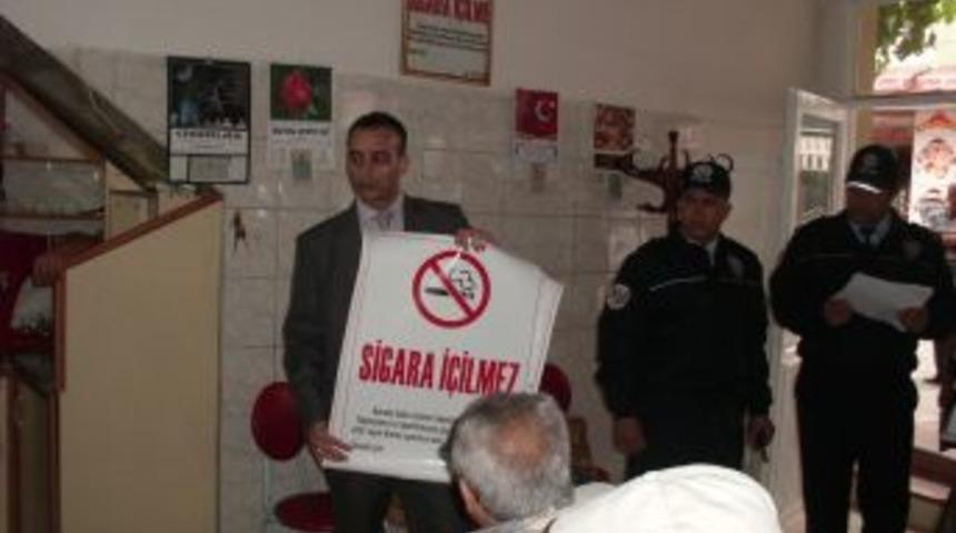 Alaplı'da sigara denetimi