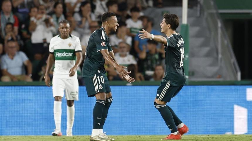 Real Madrid, 5 goll&uuml; ma&ccedil;ı 90+1'de kazandı