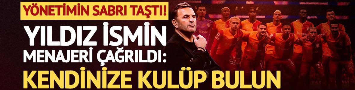 Y&ouml;netimin sabrı taştı! Yıldız ismin menajeri &ccedil;ağrıldı: Kendinize kul&uuml;p bulun