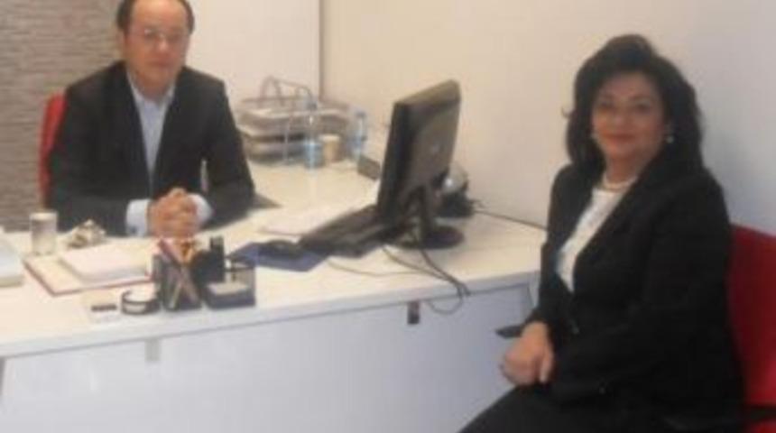 Vali Civelek, Uzmanlar'ı ziyaret etti