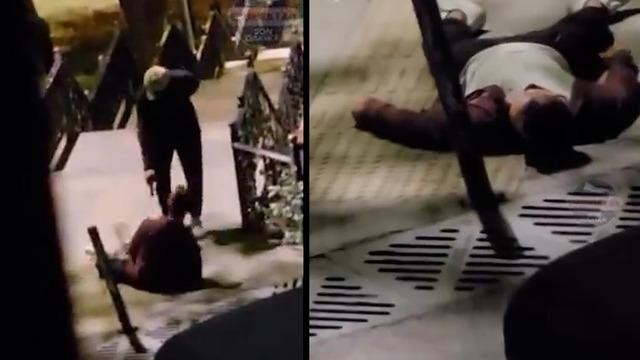 Yer: Eyüpsultan! Annemi taciz ediyor diyerek dehşet saçtı... O anlar kamerada