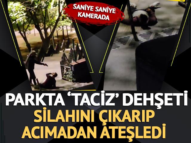 Yer: Ey&uuml;psultan! "Annemi taciz ediyor" diyerek dehşet sa&ccedil;tı... O anlar kamerada