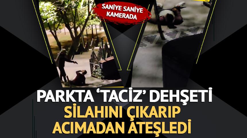 Yer: Ey&uuml;psultan! "Annemi taciz ediyor" diyerek dehşet sa&ccedil;tı... O anlar kamerada