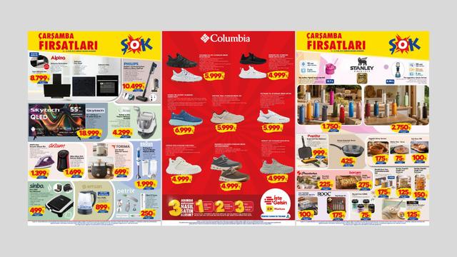 ŞOK'a Columbia ayakkabı geliyor! 16 Eylül 2026 ŞOK Aktüel Kataloğu