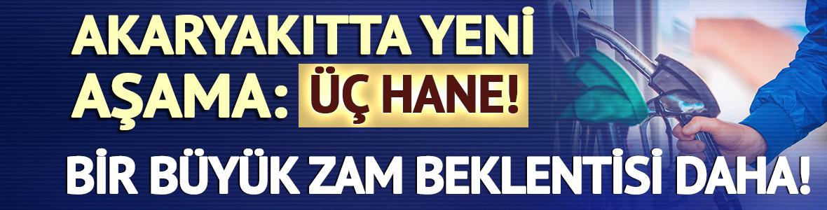 Akaryakıtta yeni aşama: &Uuml;&ccedil; hane! Motorine zam beklentisi ortaya &ccedil;ıktı