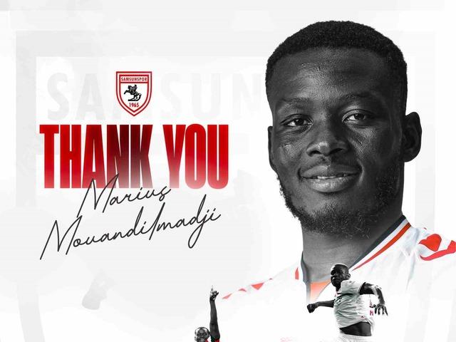 Samsunspor&rsquo;da Mouandilmadji takımdan ayrıldı