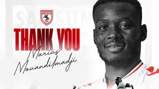Samsunspor’da Mouandilmadji takımdan ayrıldı
