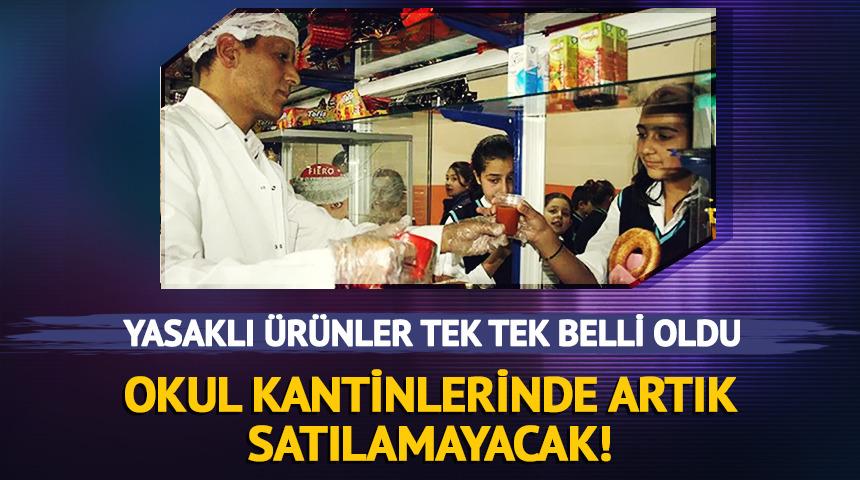 Okul kantinlerinde artık satılamayacak! Yasaklı &uuml;r&uuml;nler tek tek belli oldu