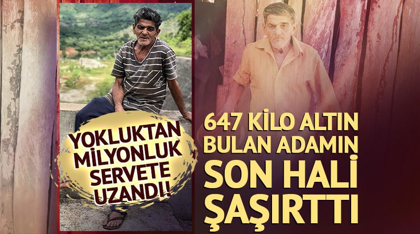 647 kilo altın buldu, u&ccedil;akları bile oldu! Son hali ortaya &ccedil;ıktı