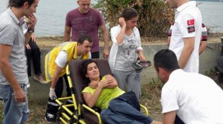 Sapanca'da trafik kazası: 4 yaralı