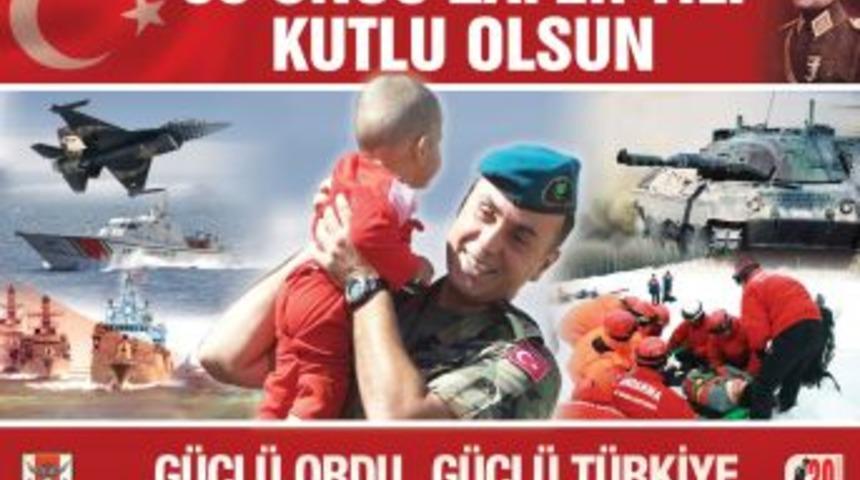 Genelkurmay, 'G&uuml;&ccedil;l&uuml; Ordu G&uuml;&ccedil;l&uuml; T&uuml;rkiye' sloganına d&ouml;nd&uuml;