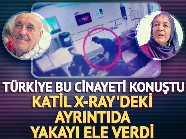 &Ccedil;ifte cinayete yangın s&uuml;s&uuml; vermeye &ccedil;alışmıştı! Katil, X-Ray'deki ayrıntıyla yakalandı