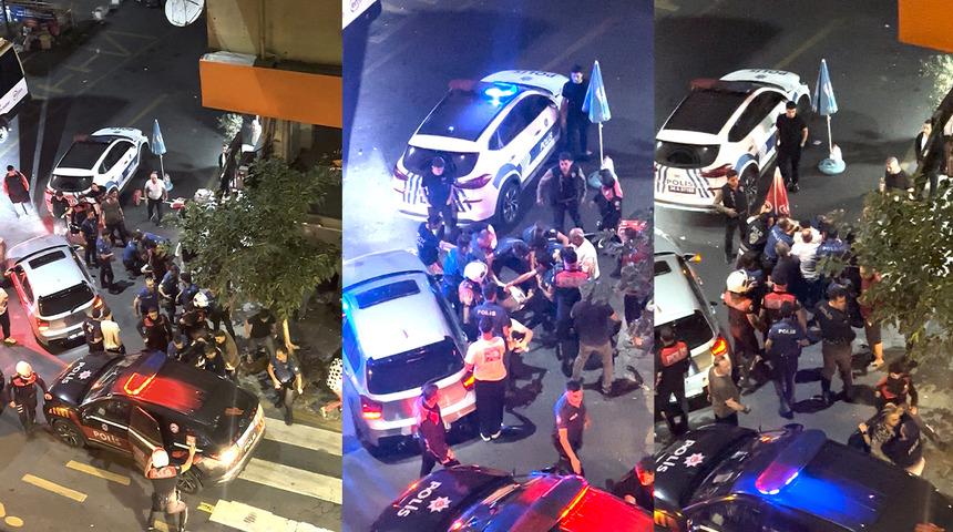 Kağıthane'de iğren&ccedil; olay! &Ouml;nce s&ouml;zl&uuml; sonra fiziki taciz: İfadeleri alınıp serbest kaldılar...