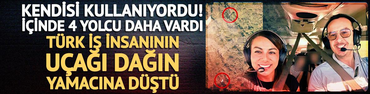 T&uuml;rk iş insanı Mehmet &Ccedil;ankaya'nın kullandığı u&ccedil;ak d&uuml;şt&uuml;! Enkaza 3 g&uuml;n sonra ulaşıldı