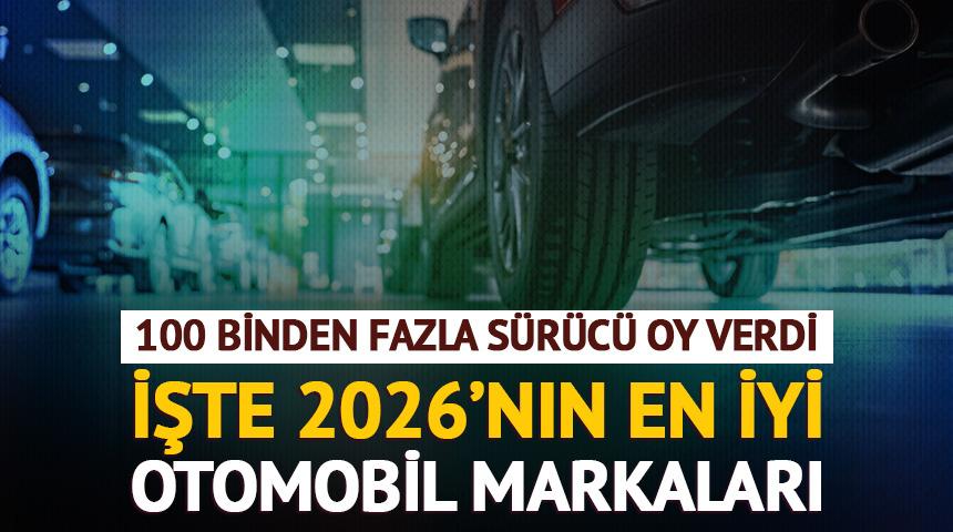 100 binden fazla s&uuml;r&uuml;c&uuml; oy verdi: İşte yılın en iyi otomobil markaları