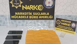 Akşehir&rsquo;de uyuşturucu operasyonu: 1 tutuklama