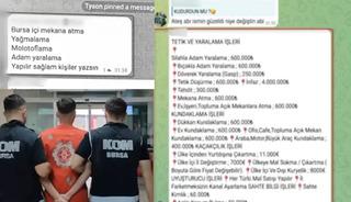 Şoke eden yazışmalar! Gasp 250 bin TL, infaz 4 milyon TL