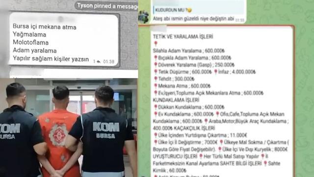 Şoke eden yazışmalar! Gasp 250 bin TL, infaz 4 milyon TL