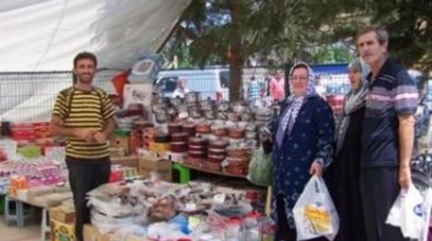 Armutlu yeni halk pazarı hizmete girdi