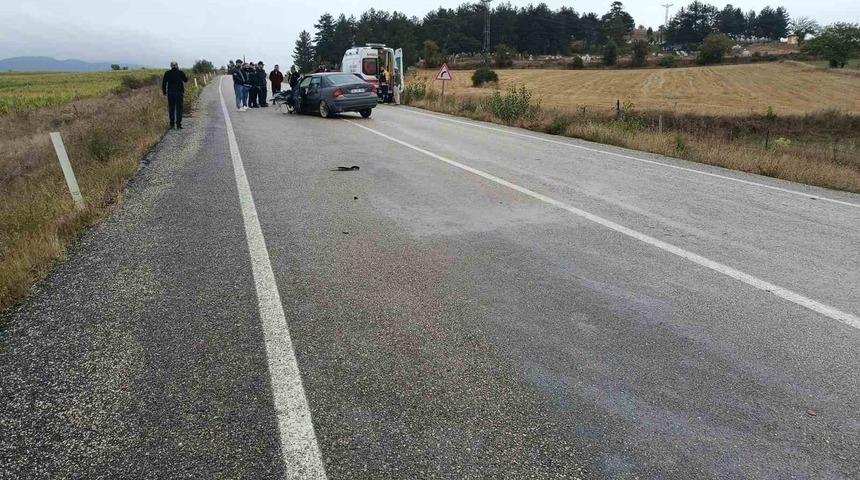 Kastamonu&rsquo;da otomobiller kafa kafaya &ccedil;arpıştı: 5 yaralı