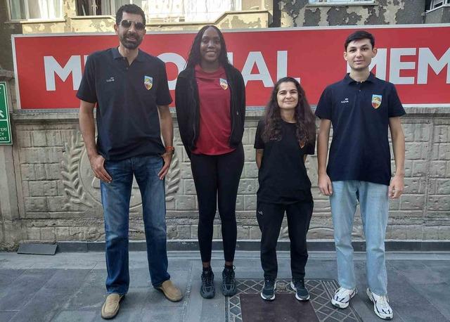 Melikgazi Kayseri Basketbol’un yeni transferi Beatrice sağlık kontrolünden geçti 1