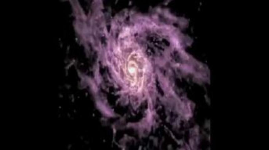 Samanyolu&rsquo;nun ilk ger&ccedil;ek&ccedil;i bilgisayar sim&uuml;lasyonu yapıldı