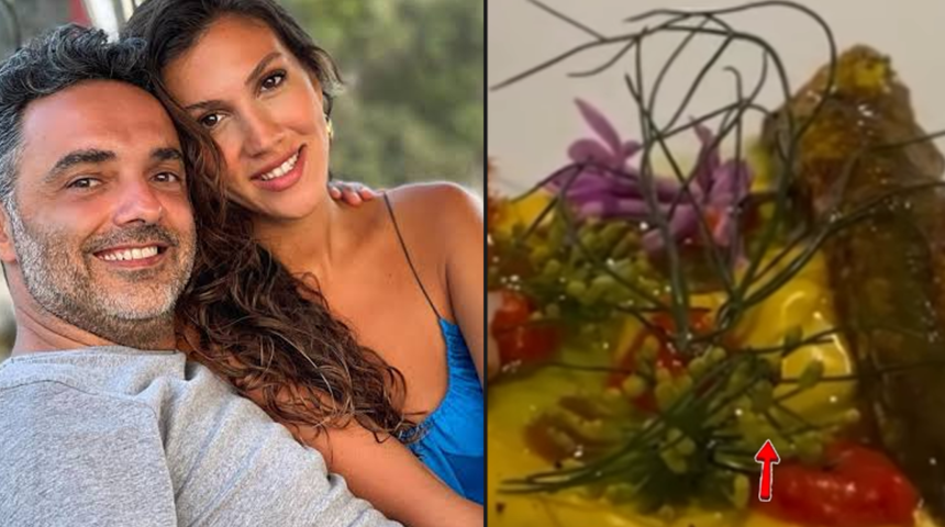 Arda T&uuml;rkmen'in gittiği Michelin yıldızlı restoranda tabağından solucan &ccedil;ıktı! Garsonun yanıtı şoke etti