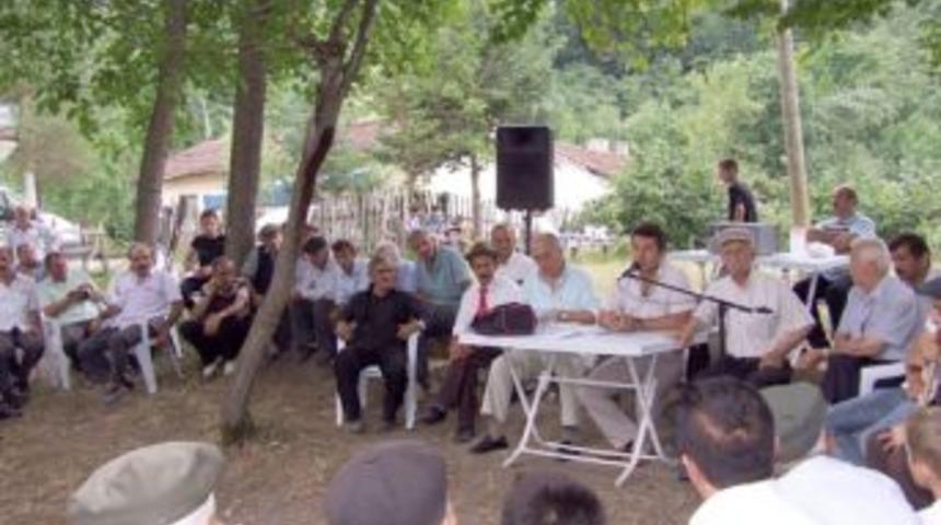 Ballık k&ouml;yl&uuml;leri cemevi yapımı i&ccedil;in bir araya geldi