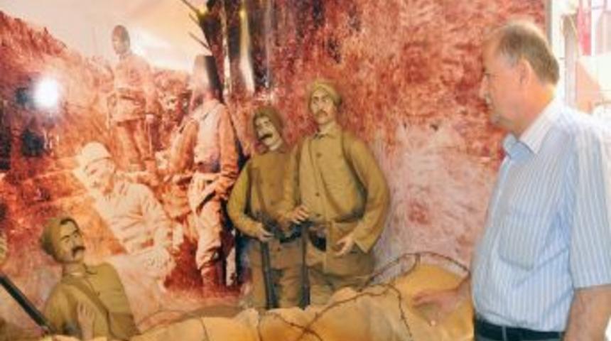 &Ccedil;anakkale 1915 Gezici M&uuml;ze TIR Alaplı&rsquo;da