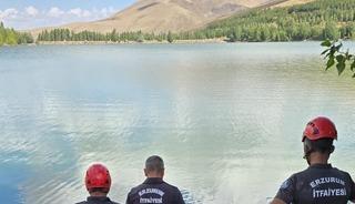 Erzurum&rsquo;da g&ouml;lete giren şahsın cansız bedenine ulaşıldı
