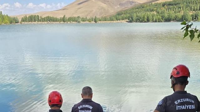 Erzurum’da gölete giren şahsın cansız bedenine ulaşıldı