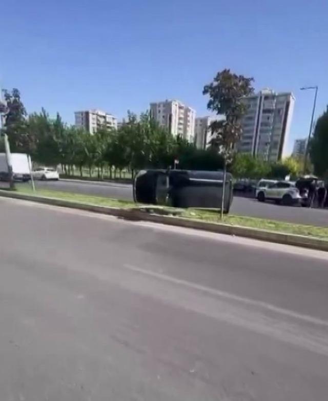 Diyarbakır’da trafik kazası: 1 yaralı 1
