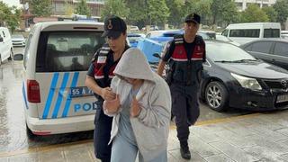 Samsun’da 16 suçtan aranan kadın, jandarmanın kimlik kontrolünde yakalandı