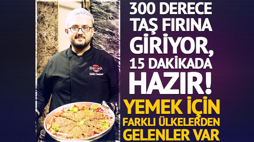 300 derece taş fırına giriyor, 15 dakikada hazır! Yemek i&ccedil;in farklı &uuml;lkelerden gelenler var