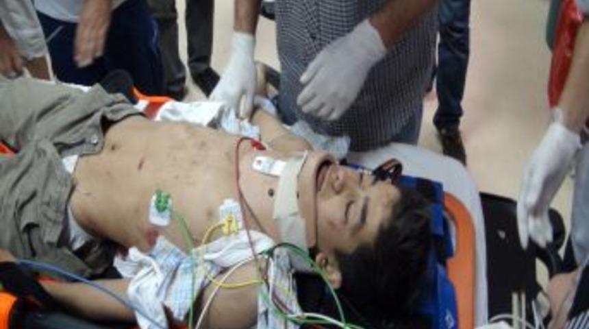 Kayalıklardan d&uuml;şen &ccedil;ocuk askeri helikopterle kurtarıldı