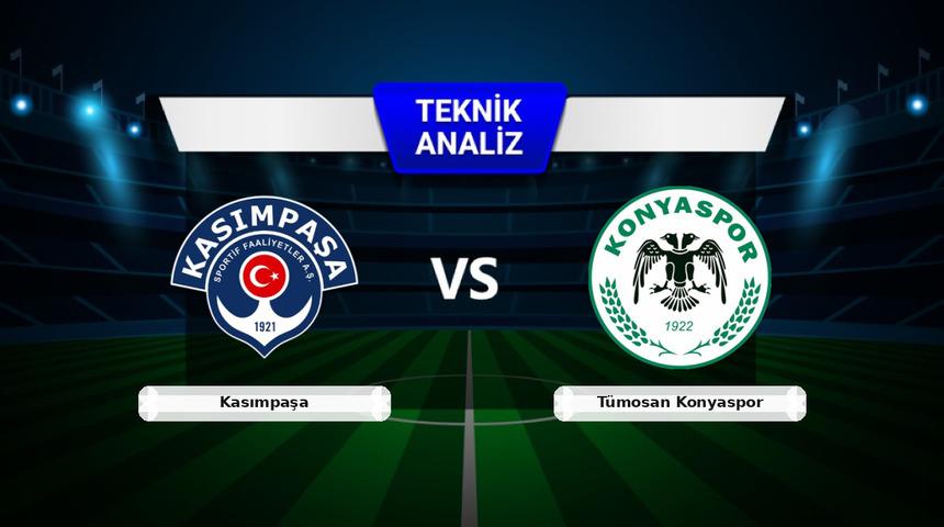 Kasımpaşa - T&uuml;mosan Konyaspor Ma&ccedil;ı &Ouml;ncesi: Sakatlar, Son Durum ve İstatistikler