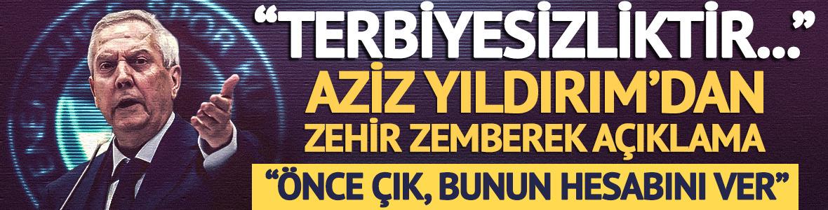 Aziz Yıldırım'dan Emre Bol'a sert tepki! "&Ouml;nce bunun hesabını ver"