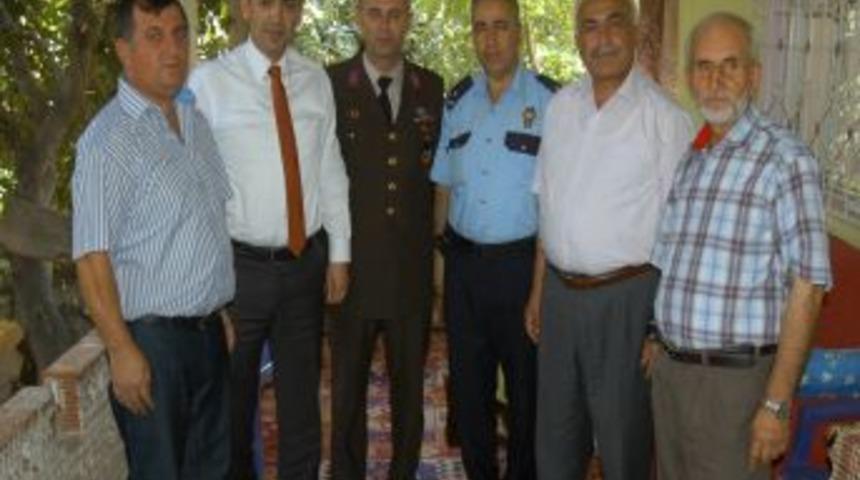 Türkoğlu'nda şehit aileleri yalnız bırakılmadı