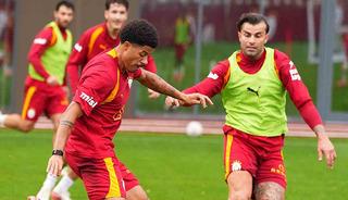 Galatasaray, Trabzonspor ma&ccedil;ı hazırlıklarını s&uuml;rd&uuml;rd&uuml;